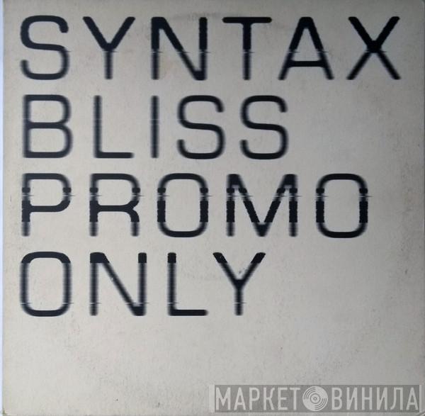 Syntax  - Bliss