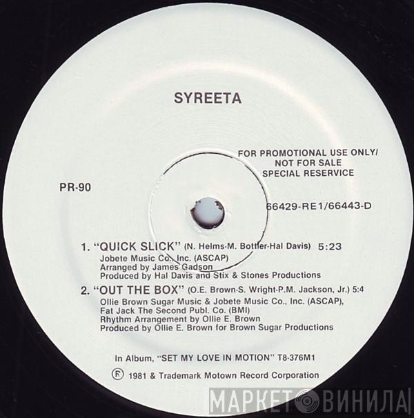  Syreeta  - Quick Slick / Out The Box