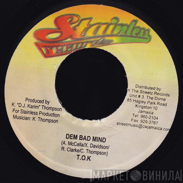 T.O.K., Monster Twins - Dem Bad Mind / Bling Inna Dem Face