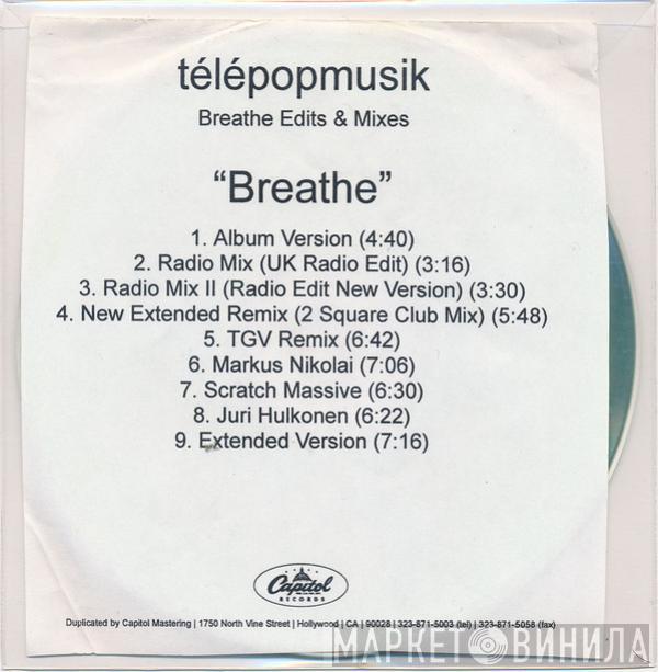  Télépopmusik  - Breathe (Edits & Mixes)