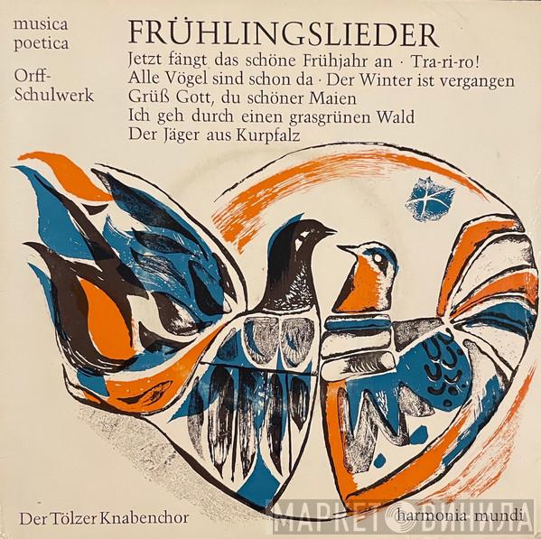  Tölzer Knabenchor  - Frühlingslieder