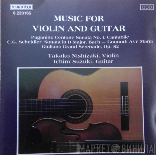 , Takako Nishizaki  Ichiro Suzuki   - Music For Violin And Guitar