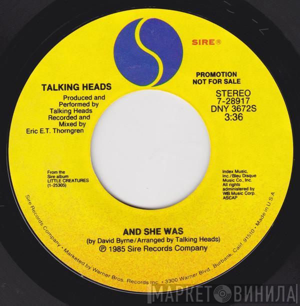  Talking Heads  - And She Was