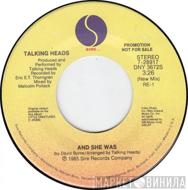  Talking Heads  - And She Was
