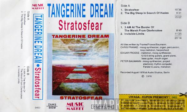  Tangerine Dream  - Stratosfear