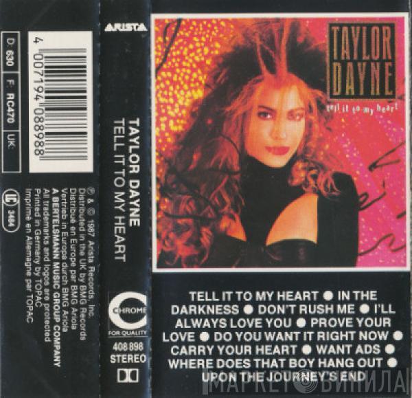 Taylor Dayne  - Tell It To My Heart