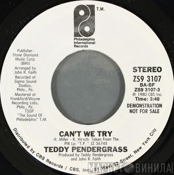 Teddy Pendergrass - Can't We Try