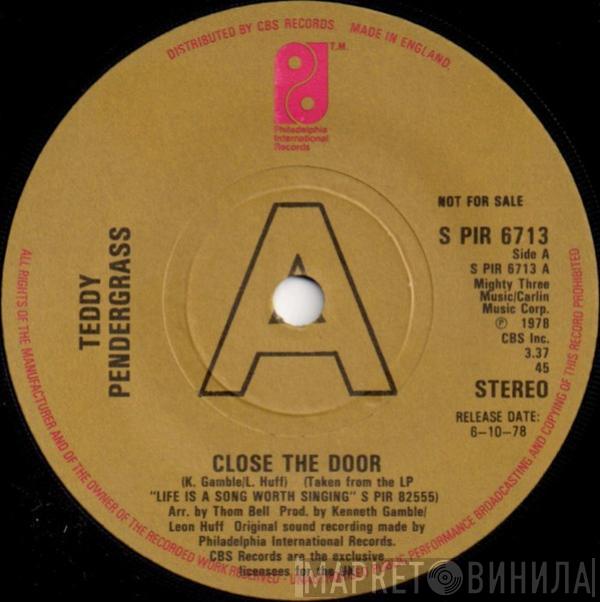 Teddy Pendergrass - Close The Door / Only You