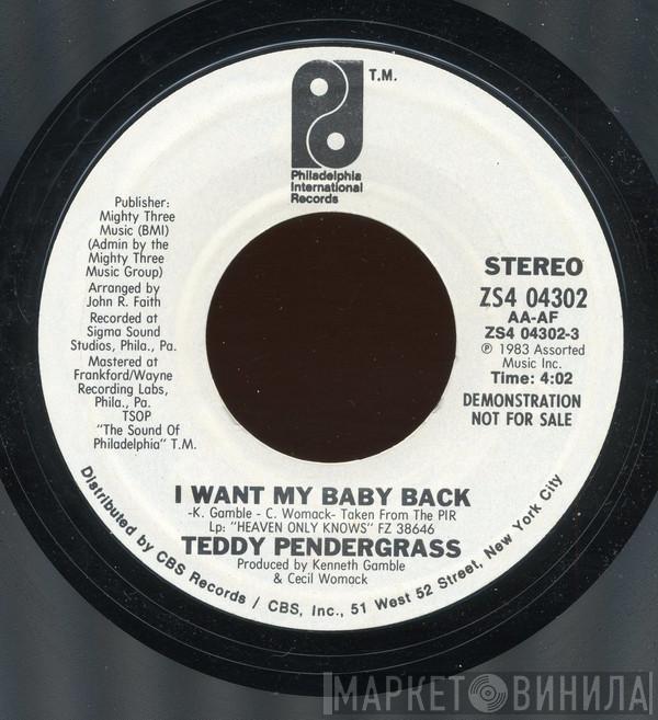 Teddy Pendergrass - I Want My Baby Back