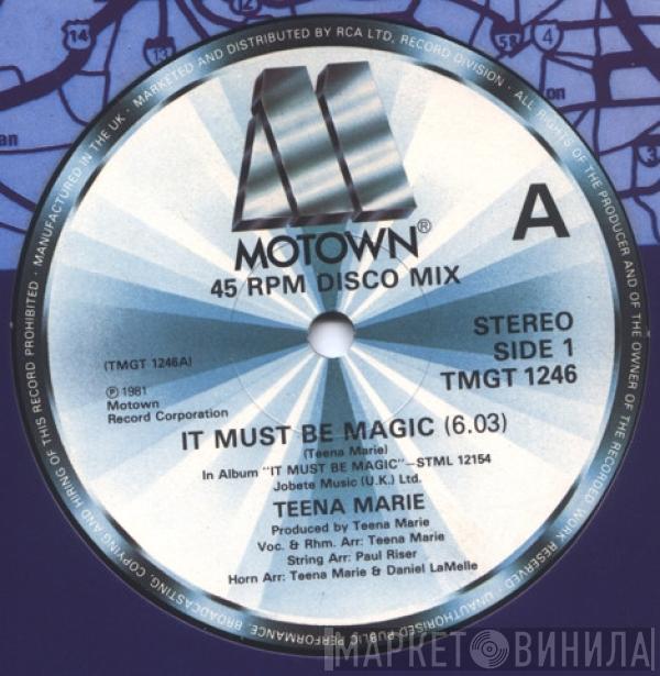  Teena Marie  - It Must Be Magic