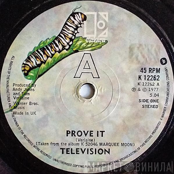 Television - Prove It