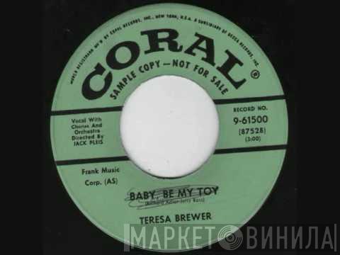  Teresa Brewer  - So Doggone Lonely / Baby Be My Toy