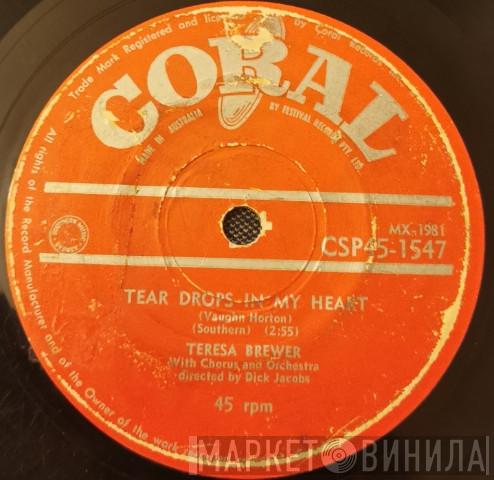  Teresa Brewer  - Teardrops In My Heart / Lula Rock-A-Hula