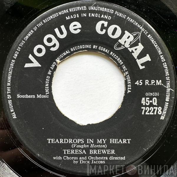 Teresa Brewer - Teardrops In My Heart / Lula Rock A Hula