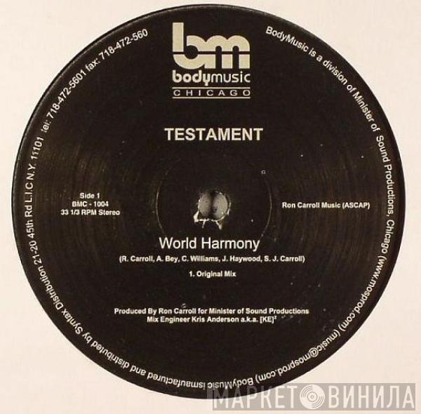 Testament - World Harmony