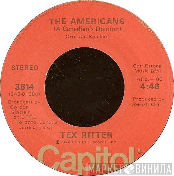 Tex Ritter - The Americans (A Canadian's Opinion)