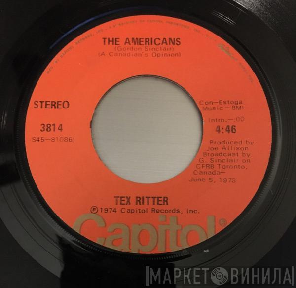 Tex Ritter - The Americans (A Canadian's Opinion)