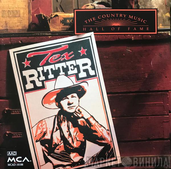Tex Ritter - The Country Music Hall Of Fame