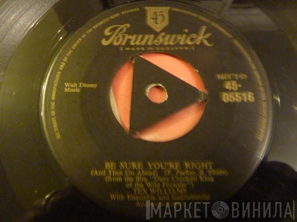 Tex Williams - Be Sure You're Right
