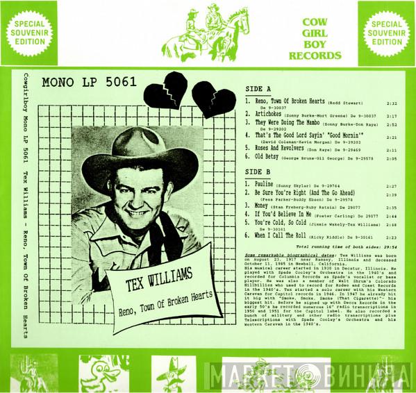 Tex Williams - Reno, Town Of Broken Hearts