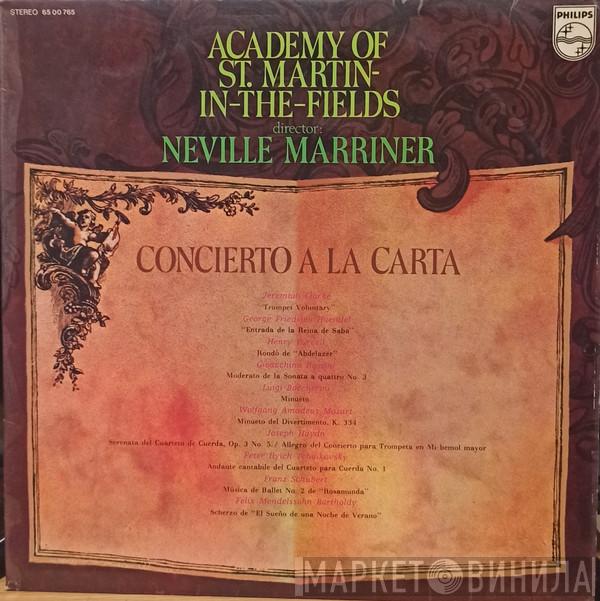The Academy Of St. Martin-in-the-Fields, Sir Neville Marriner - Concierto A La Carta