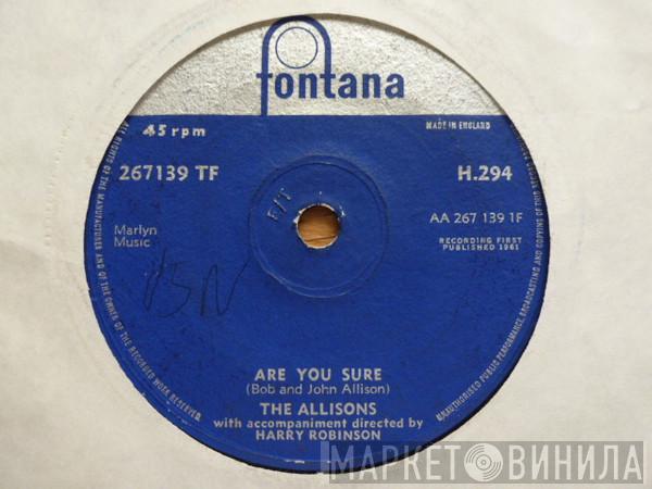 The Allisons - Are You Sure