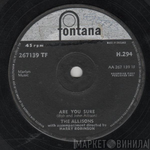 The Allisons - Are You Sure