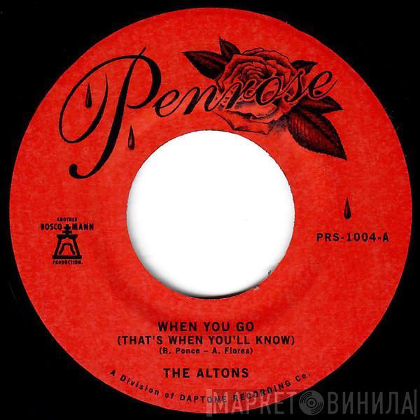 The Altons - When You Go (That's When You'll Know)