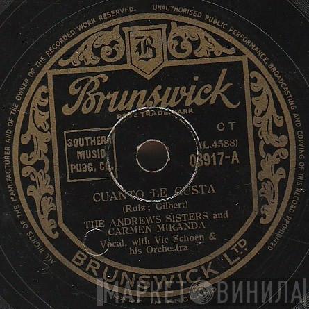 The Andrews Sisters, Carmen Miranda - Cuanto Le Gusta / The Matador