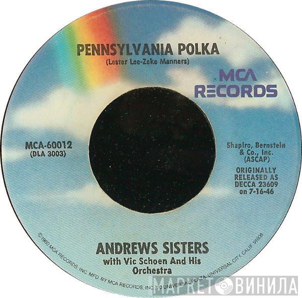 The Andrews Sisters - Beer Barrel Polka (Roll Out The Barrel) / Pennsylvania Polka