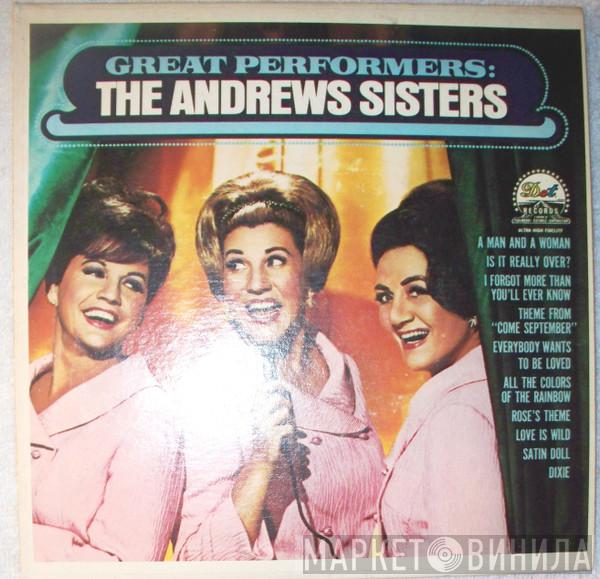 The Andrews Sisters - Great Performers