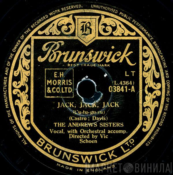 The Andrews Sisters - Jack, Jack, Jack / Too Fat Polka
