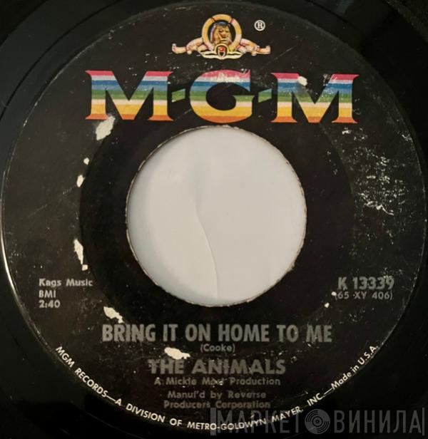  The Animals  - Bring It On Home To Me b/w For Miss Caulker