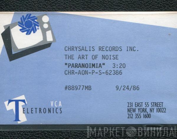  The Art Of Noise  - Paranoimia