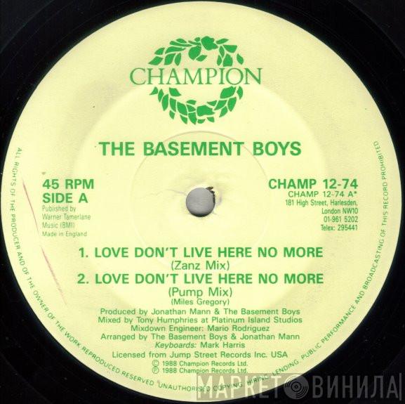 The Basement Boys - Love Don't Live Here No More