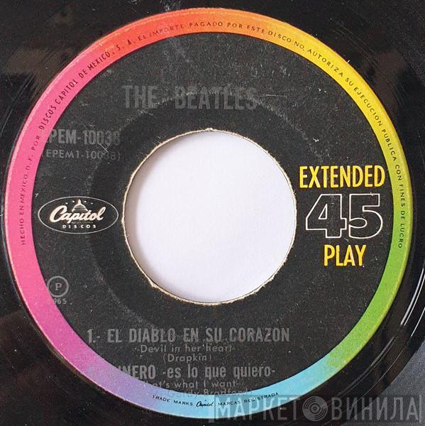 The Beatles  - El Diablo En Su Corazon = Devil In Her Heart / Dinero (Es Lo Que Quiero) = Money (Is What I Want) / Cadenas = Chains / Porfavor Señor Cartero = Please Mr. Postman