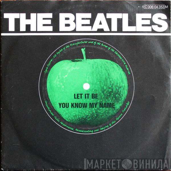  The Beatles  - Let It Be / You Know My Name (Look Up The Number)