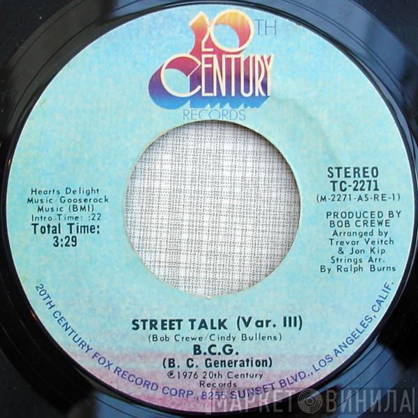 The Bob Crewe Generation - Street Talk (Var. III)