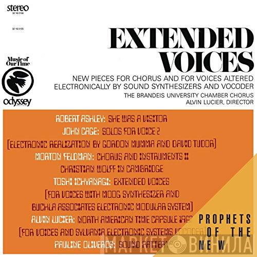 , The Brandeis University Chamber Chorus  Alvin Lucier  - Extended Voices