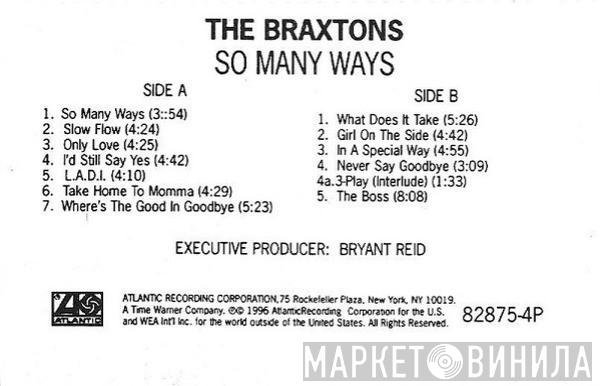  The Braxtons  - So Many Ways