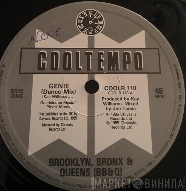 The Brooklyn, Bronx & Queens Band, Curtis Hairston - Genie (Dance Mix) / On The Shelf