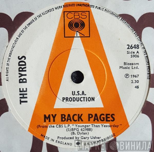  The Byrds  - My Back Pages / Renaissance Fair