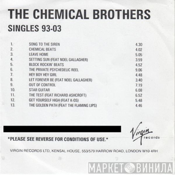  The Chemical Brothers  - Singles 93-03