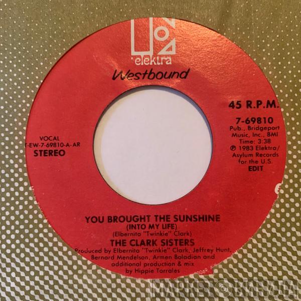  The Clark Sisters  - You Brought The Sunshine (Into My Life)
