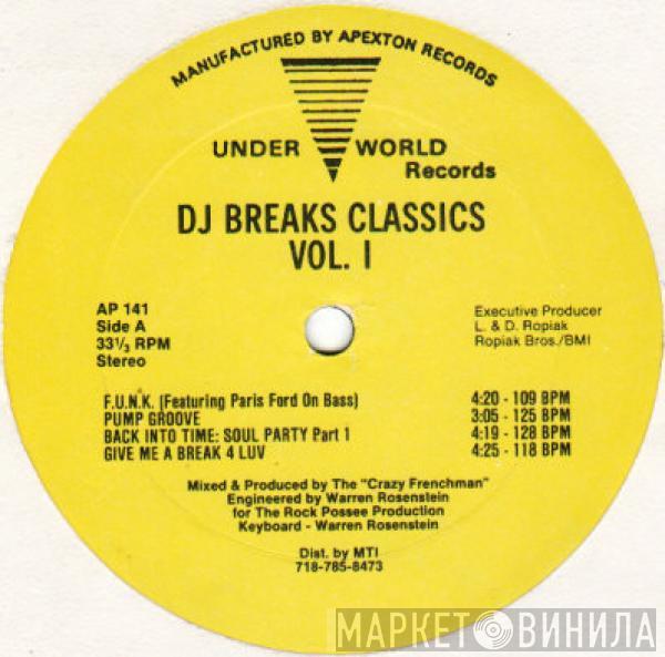 The Crazy Frenchman - DJ Breaks Classics (Vol. 1)