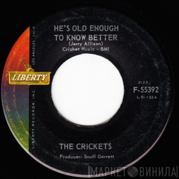  The Crickets   - He's Old Enough To Know Better / I'm Feeling Better