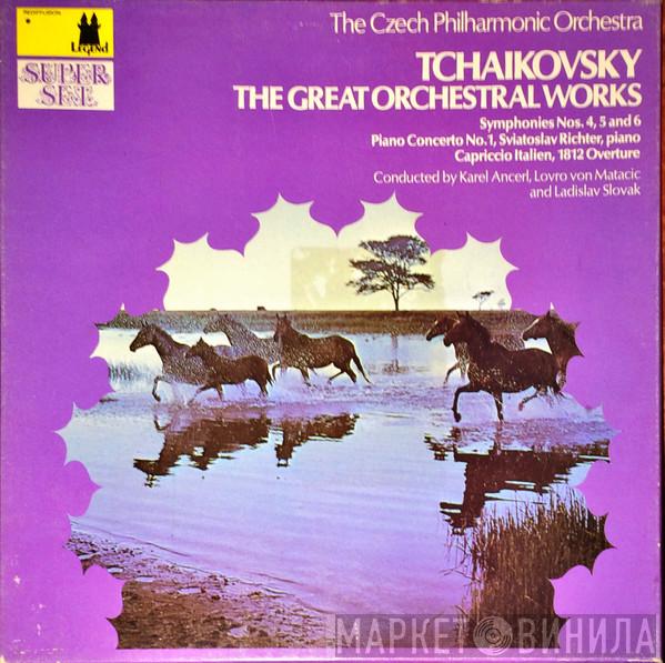 The Czech Philharmonic Orchestra, Pyotr Ilyich Tchaikovsky, Karel Ančerl, Lovro Von Matacic, Ladislav Slovák - The Great Orchestral Works