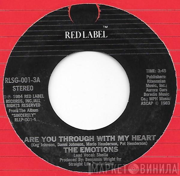 The Emotions - Are You Through With My Heart