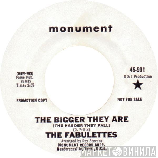  The Fabulettes  - Mister Policeman / The Bigger They Are (The Harder They Fall)