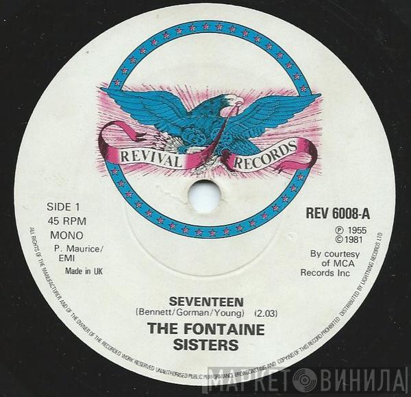 The Fontane Sisters - Seventeen / Hearts Of Stone